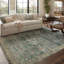 Tapis bleu océan / épice lavable à la machine Magnolia Home par Joanna Gaines X Loloi Banks-174124907