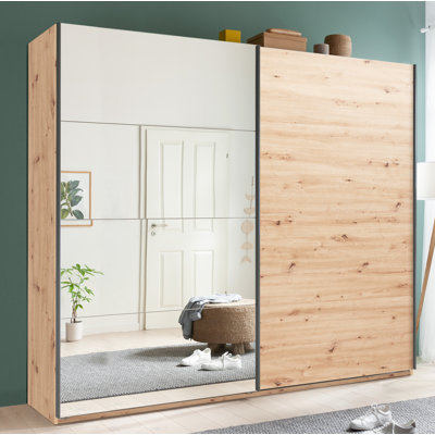 Systema 2 Door Manufactured Wood Wardrobe