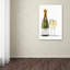 Armand «Champagne Bottle and Glasses», reproduction sur toile-21651143