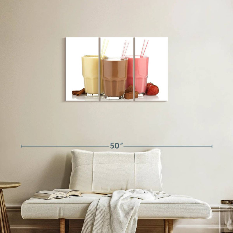 Yarlin Classic Milkshakes, 20" H x 33" W