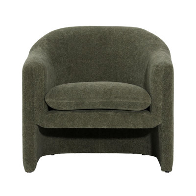 Alda Alda Polyester Blend Upholstered Occasional Accent Chair