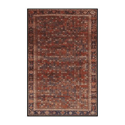 Tapis brun lavable à la machine