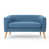 Muted Blue 100% Polyester is out of stock