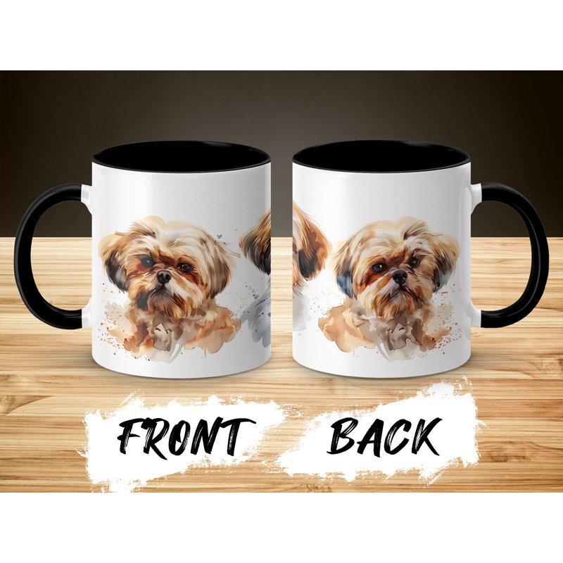 Ceramic Coffee Mug, Black, 1