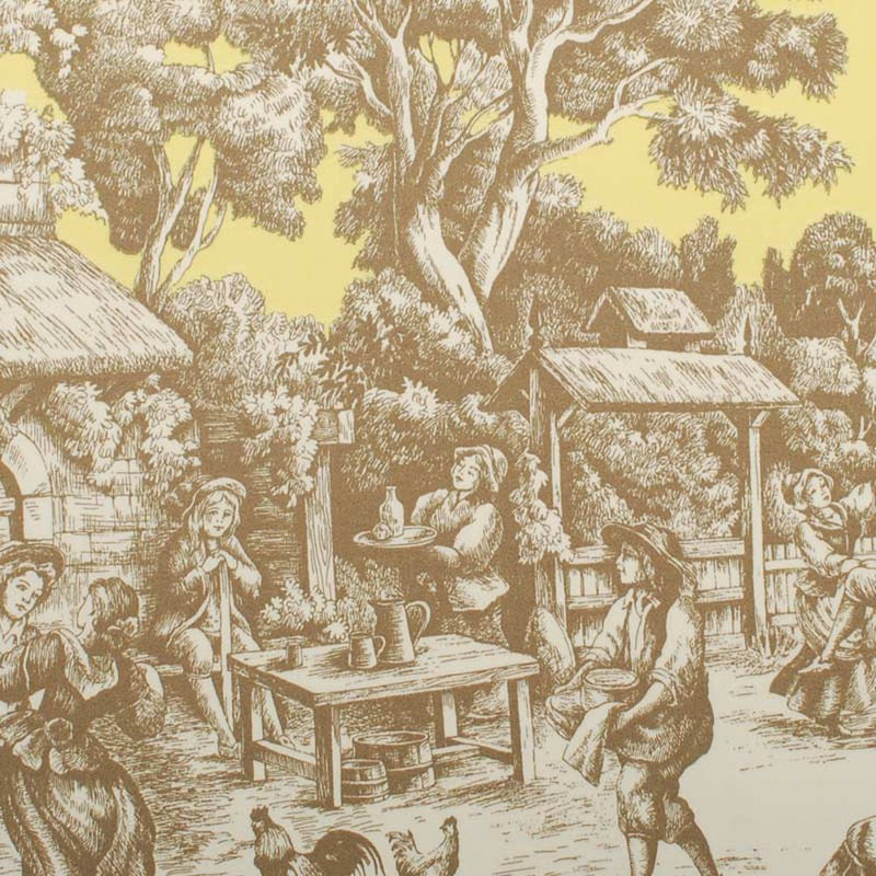 Wainwright Traditional II 100% Cotton Fabric, Yellow
