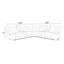 Canapé modulaire inclinable électrique 7 pièces Alleyna-106871507