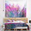 Tapisserie en fleurs mauves-28488077