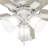44" Crystal Peak 5 - Blade Ceiling Fan With Lights and Pull Chains-85433823