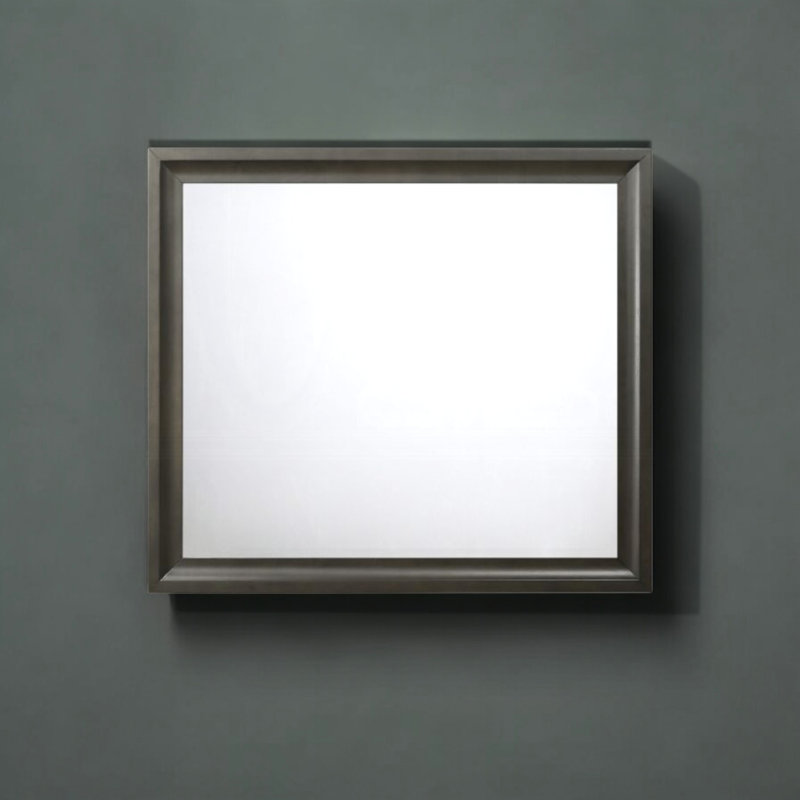 Miroir Glint en gris antique
