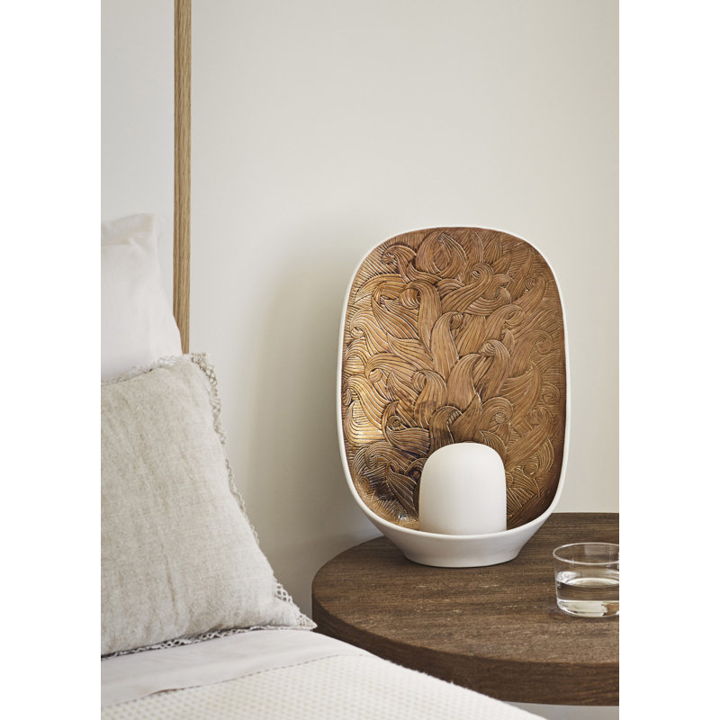 Lampe de table blanche 14,17" Mirage