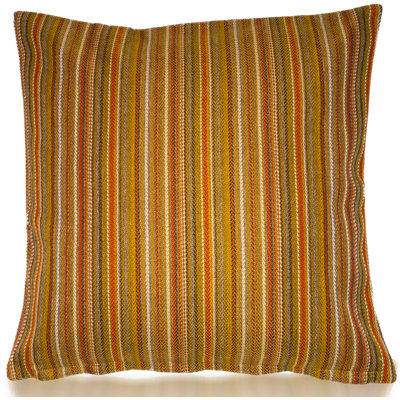 Aadvik Plaid Square Cushion Cover