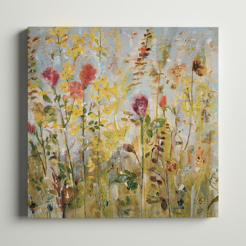 «Spring Medley», reproduction sur toile tendue, H 16 po x l 16 po x P 1,25 po
