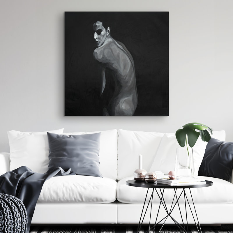Denuded - 32"x32" art on canvas