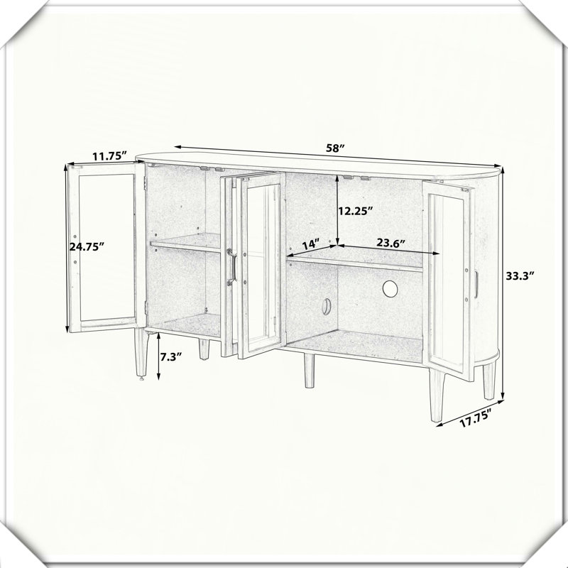 Armoire de rangement 34 portes, salon, salle à manger, fonctionnel, élégant, polyvalent, pratique, Noir
