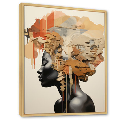 Minimalisme, femme africaine, art africain