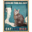 «I Can Do This All Day Cat America» sur papier-98298956-98298955