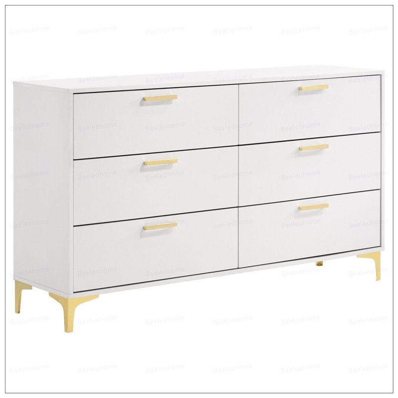 Commode rectangulaire à 6 tiroirs