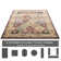 Hartshorne Machine Woven Brown/Cream/Red Indoor Rug