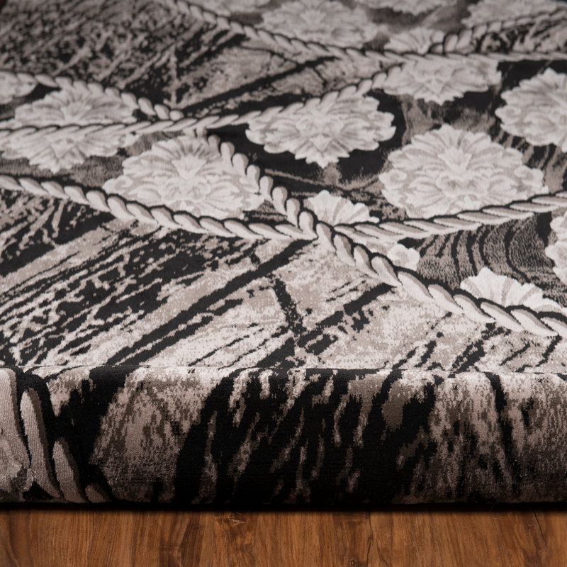 Abstract Indoor Rug, Rectangle 5' x 7'6"