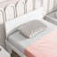 Lit plateforme avec banc de pied de lit