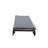 Navroop Teak Outdoor Armless Lounge Chair
