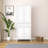 Pantry Cabinet with Adjustable Shelves, Doors and Drawers