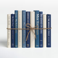 5 Set of Books Customizable Book Stack Fashion Books 