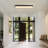 35.4'' Simple Rectangle LED Flush Mount