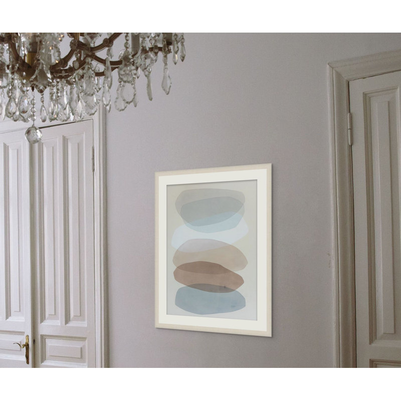 Abstract Print by Simone Christen, 19" H x 16" W