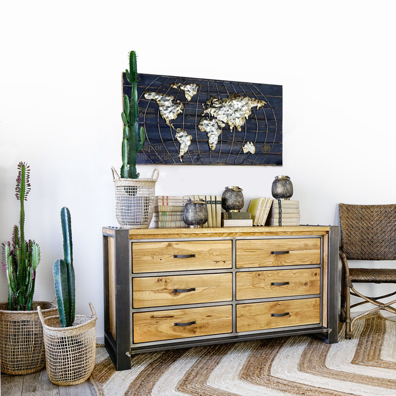 Nadia 150cm Solid Wood Sideboard