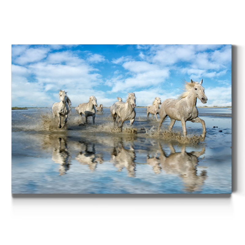 « On the Run »-reproduction d’art sur toile, H 36 po x l 24 po x P 1 po