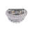 Josiah Crystal 12" Chrome Wall Light for Entryways Bedrooms Dining Rooms Bathrooms, 2-Light with E12 Bulb Base-655599531