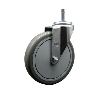 Polyurethane Swivel Grip Ring Stem Caster