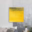 «Faded Yellow Textured Effect», impression sur toile-740618536-740618537
