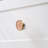Peachy Pink Shell Pattern Circle Knob Multipack