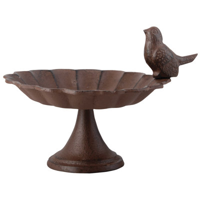 Bird Bath with 1 Bird