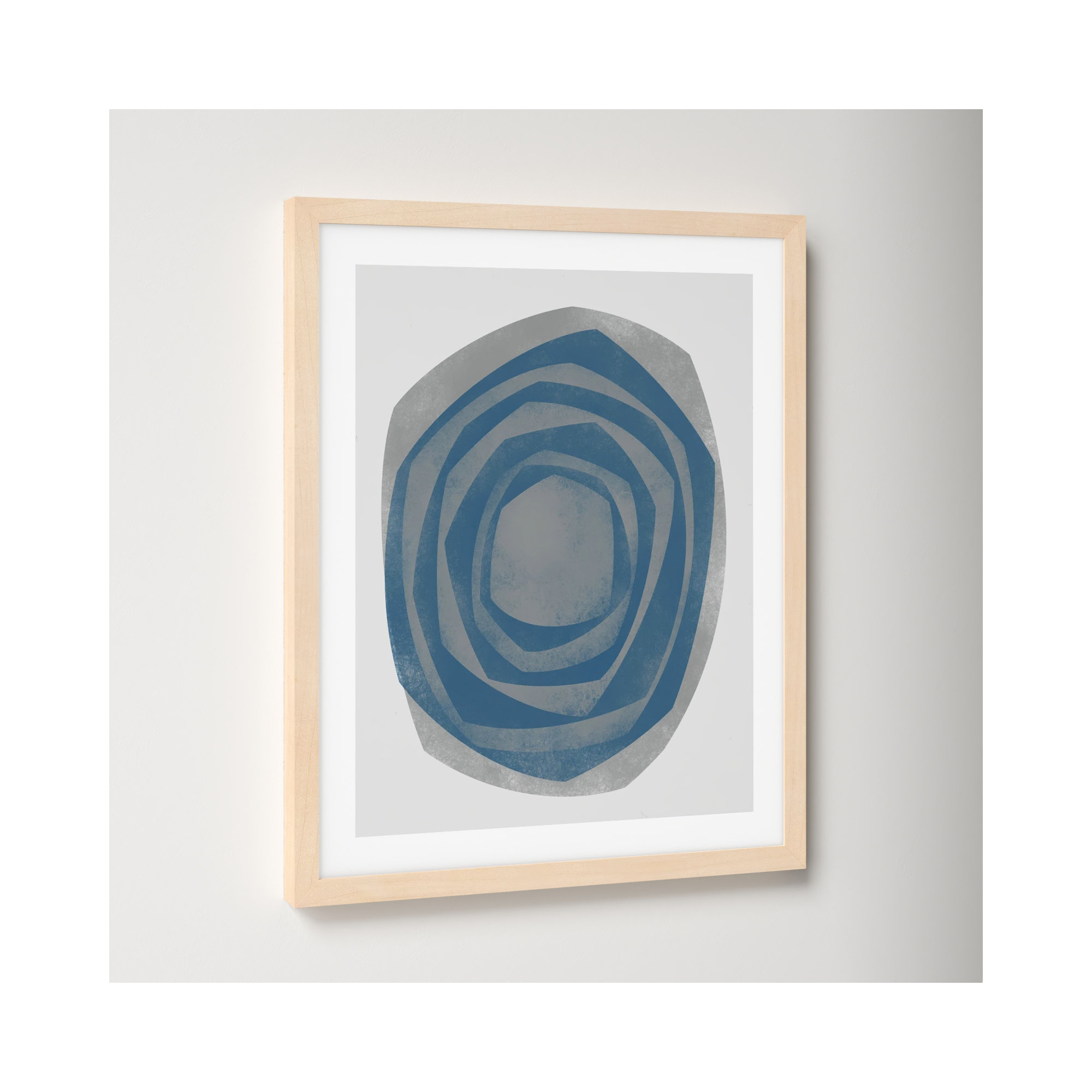 Vertigo 3 by Jacques Pilon, 20" H x 16" W x 1.25" D, Maple