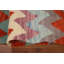 Tapis de style oriental à motif de chevrons 3 x 10