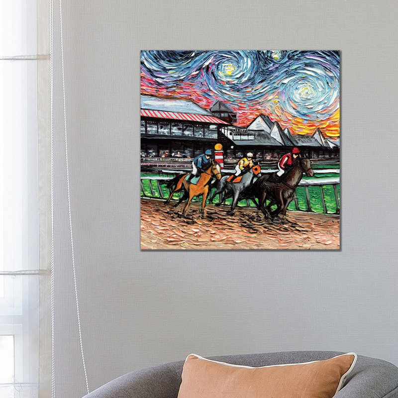 Van Gogh Never Saw Saratoga 1 Piece Wrapped Canvas Wall Art, 66.04 cm H x 66.04 cm W x 1.91 cm D