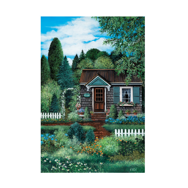 «She Shed» par Debbi Wetzel, impression sur toile tendue, H 32 po x l 22 po x P 2 po