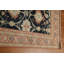 Tapis turc noué à la main de conception unique 9 pi 10 po x 12 pi 9 po Sultanabad Ziegler