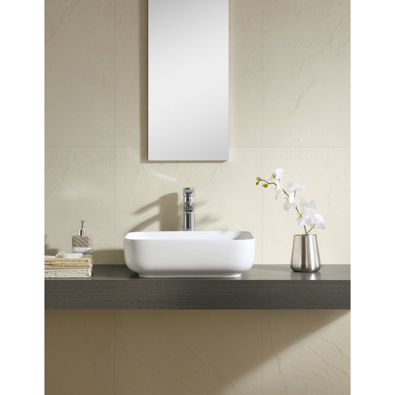 Rectangular Rectangular Vessel Bathroom Sink