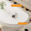 Table basse française ovale-104347777