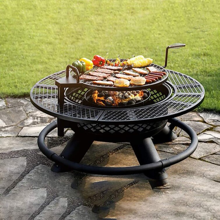 Gustafson Steel Wood Burning Fire Pit