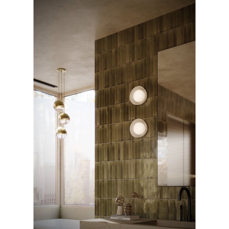 Grapes 3 - Light Brass LED Cluster Pendant