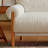 Log Straight Fabric Sofa