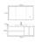Light luxury retro style simple bathroom cabinet