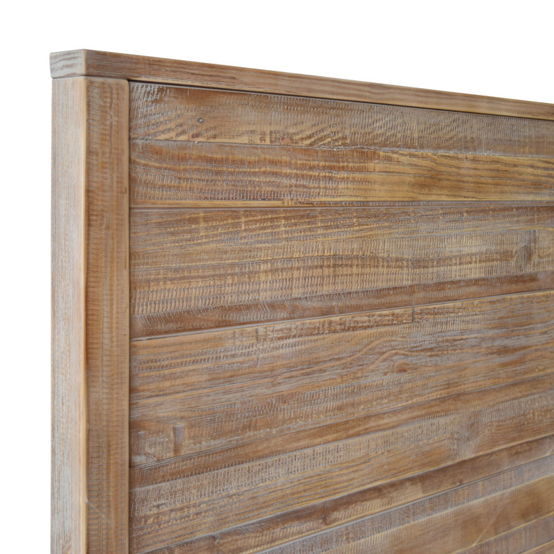 Montauk Bedroom Set, Driftwood, Twin, 2 Pcs: Bed, Nightstand