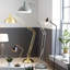 Iwamoto 180cm Brushed Task Floor Lamp-19435075