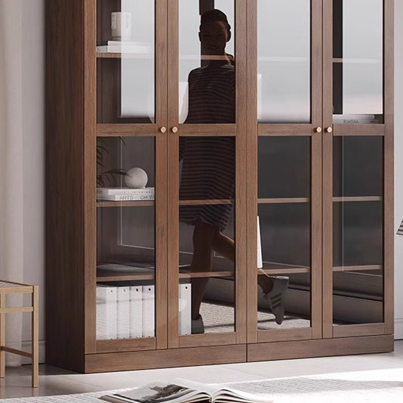 Modern solid wood high appearance level bookcase